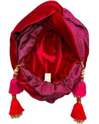 Julia Clancey - Snazzy Reversible Didi Dorado Turban - Lyst