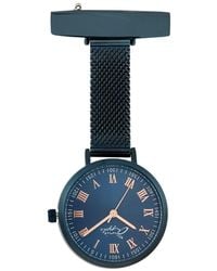 Bermuda Watch Company - Annie Apple Meraki Rose Mesh Nurse Fob Watch - Lyst
