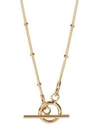 Muru - T Bar Bead Necklace - Lyst