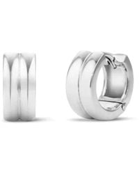 Dinny Hall - Iceni Warrior Huggie Hoops - Lyst