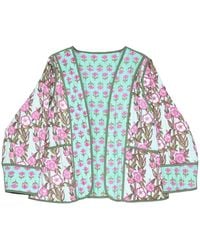 Inara - Wild Rose Reversible Quilted Cotton Jacket - Lyst