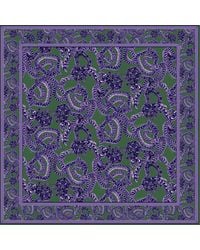 Monzlapur New York - Large Snake Silk Scarf - Lyst