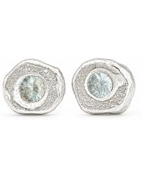 Zoe Alexandria Jewellery - Single Stone Bubble Stud Earrings - Lyst