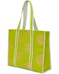 At Last - Large Cotton Tote Bag - Lyst
