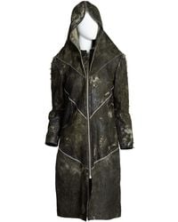 Zasta Studio - The Dame Crafted Italian Long Coat Jacket With Hoodie - Lyst