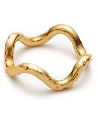 With Love Darling - Curvy Ring - Lyst