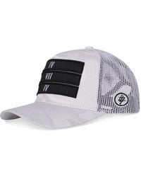 474 co - 474 Camo 3 Bars Trucker Label Hat - Lyst