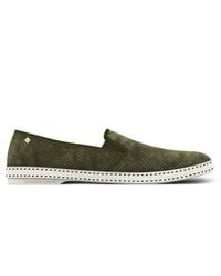Rivieras - Classic Suede Slip-On Loafer - Lyst