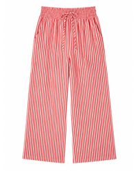 Yumi' - Stripe Relaxed Trousers - Lyst