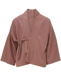 MOE - Rose Wool Jacket Reversible - Lyst