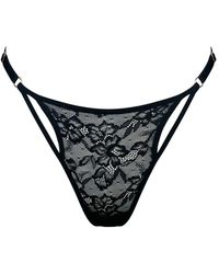 MONIQUE MORIN LINGERIE - Hologram Adjustable Thong - Lyst