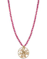 Ebru Jewelry - Spiritual Harmony Pearl Elephant Necklace - Lyst