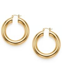 Jaredjamin - Aria Chubby Hoop Post Earrings - Lyst