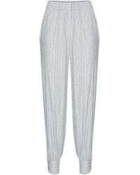 NAZLI CEREN - Maith Buttoned Cuffs Cotton Trousers - Lyst