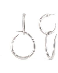Dinny Hall - Toro Large Drop Hoops - Lyst