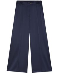 The Summer Edit - Lexi Sports Luxe Silk Trouser - Lyst
