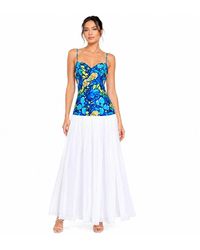 Chuks Collins - Ajah Resort Collection: Shoulder Strap Long Dress – Adesewa Bloom - Lyst