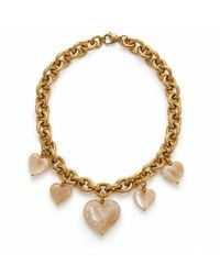 Lalinde - Coeur Blush Necklace - Lyst