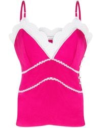 Lisa The Label - Le Jardin Plumerella Cami - Lyst