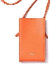 Naoa - Phone & Essentials Crossbody Bag Tangerine - Lyst