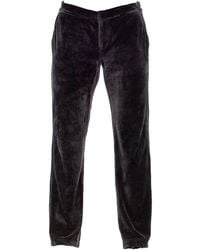 Maison Bogomil - Straight Fit Plush Pants - Lyst
