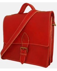 Berber Leather - The Casablanca Mini Satchel - Lyst
