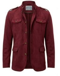 Ron Tomson - Microsuede Lightweight Safari Jacket - Lyst