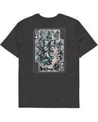 Anchor and Crew - Heather Three Japan Gurafiku Organic Cotton T-Shirt - Lyst