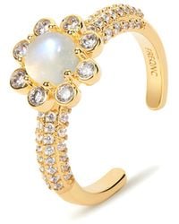 Freqnc Atelier - Eight Petals Ring - Lyst