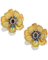 The Pink Reef - Jonquil Large Hand Painted Jewel Box Florals - Lyst