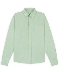Burrows and Hare - Button-down Baby Cord Shirt - Lyst