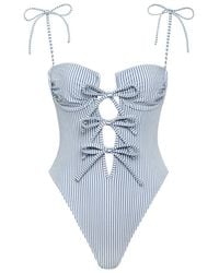 Montce - Classic Stripe Trois One-Piece - Lyst