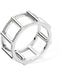 Lucy Quartermaine - Solid Sterling Egyptian Tomb Ring - Lyst