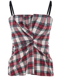 Serotoninn - Draped Corset - Lyst
