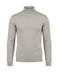 Ron Tomson - Rollneck Knit Sweater - Lyst