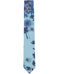 lords of harlech - Taddeo Valencia Floral Merino Tie - Lyst