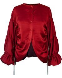 Raxada - Atalaya Bomber Satin - Lyst