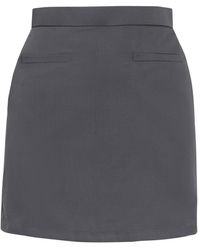 Ats the Label - Wilma Double Pocket Dark Mini Skirt - Lyst