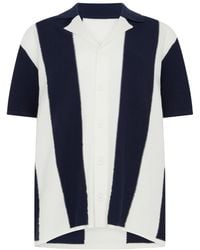 Hay Life - Striped Knit Shirt - Lyst