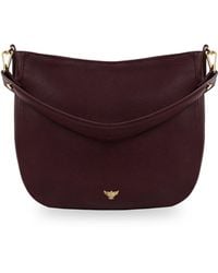 Apatchy London - The Rosie Burgundy Leather Bag - Lyst