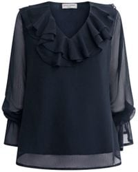 James Lakeland - Ruffle Blouse - Lyst