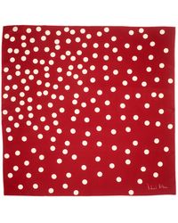 Richard Allan London - And Polka Silk Scarf - Lyst