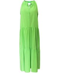 Perlavera - Ori Solid Soft Cotton Sleeveless Maxi Dress - Lyst