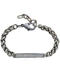 Loni Paul Jewelry - Pave Connector Bracelet - Lyst
