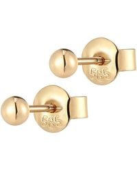 Larisa Beaumont - Mini Honesty 14K Solid Sphere Stud - Lyst