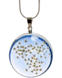 Laura Daili - Queen Anne's Lace Glass Pendant - Lyst