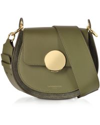 Le Parmentier - Yucca Suede & Leather Shoulder Bag - Lyst
