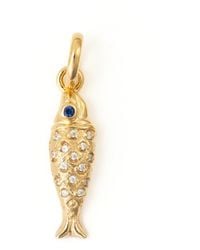Belinda Jewelz - Gemstone Sardine Charm - Lyst