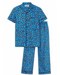 Ohema Ohene - African Print Cotton Trouser Pyjama Set - Lyst