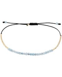 Corina Mardari Jewelry - Aquamarine Filled Adjustable Bracelet - Lyst